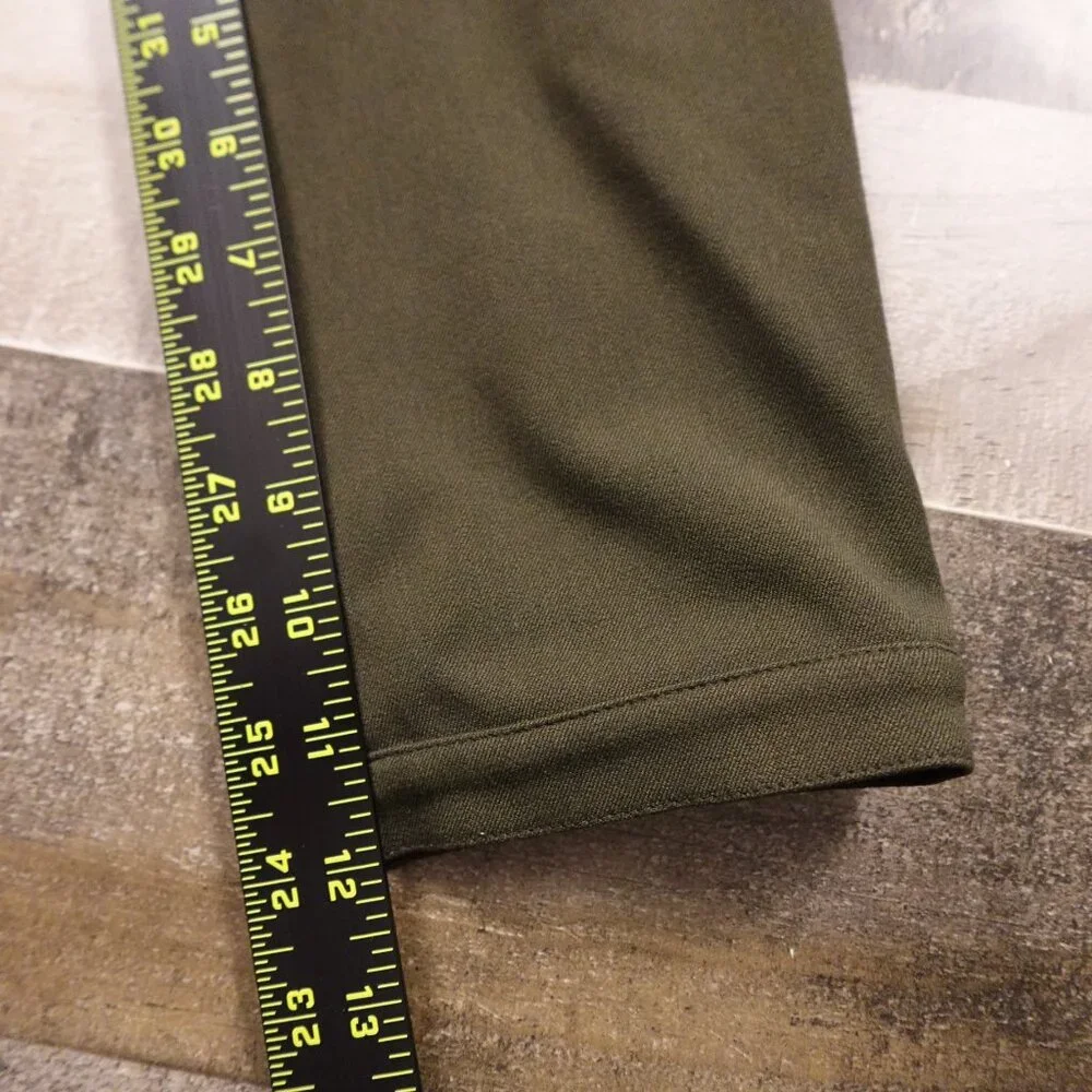Vertigo‎ Petites Paris Blazer Women’s Size Large Olive Green Tailored Jacket